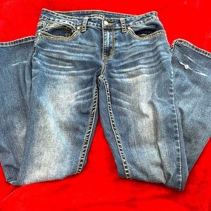 mid rise bootcut womens jeans